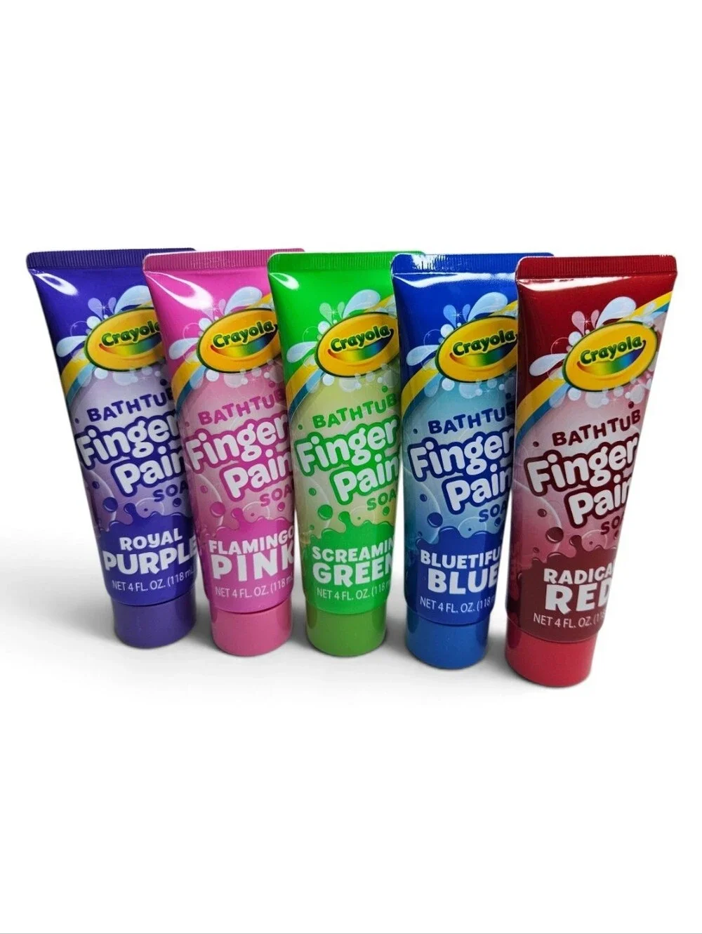 CRAYOLA BATHTUB FINGER PAINT SOAP BUNDLE 5-PIECE